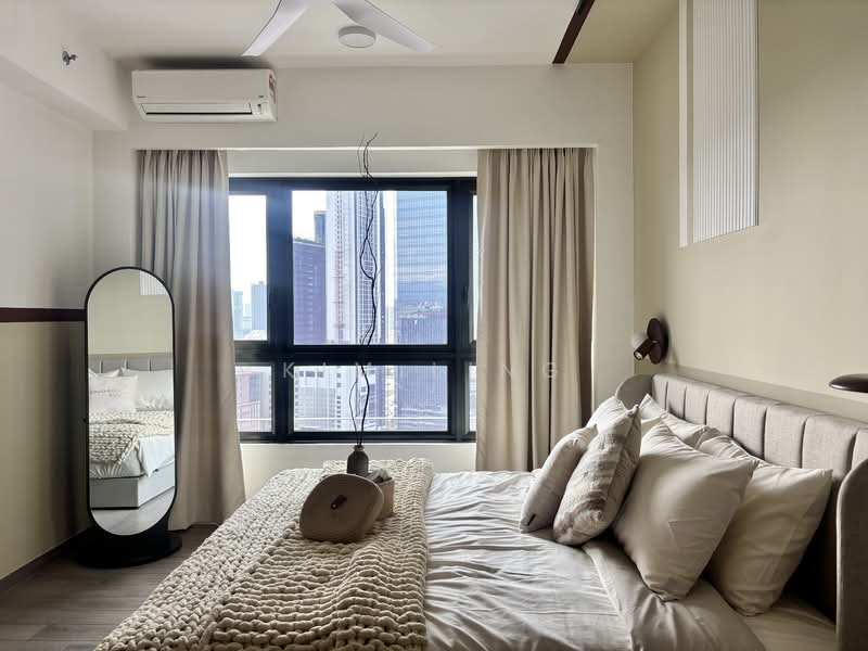 Service Residence for Rent at Agile Bukit Bintang - Kim Ling - Master Bedroom - PropertyGuru.com.my