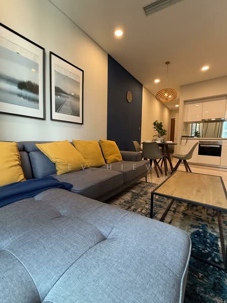 Sky Suites @ KLCC untuk Untuk Disewa - RM 4,200 /bulan, Mac 2026 - Living Room - PropertyGuru.com.my