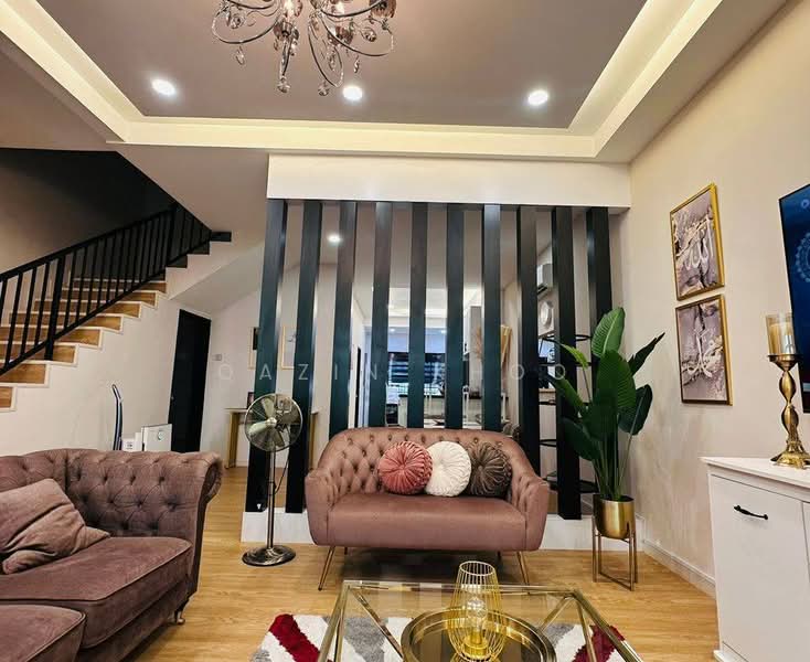 2-storey Terraced House for Sale in Bandar Lahat Mines (Lahat) - Qazin Khoo - Living Room - PropertyGuru.com.my