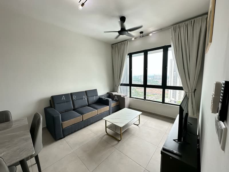 Service Residence for Rent at Meta City - Arnica Low - Living Room - PropertyGuru.com.my