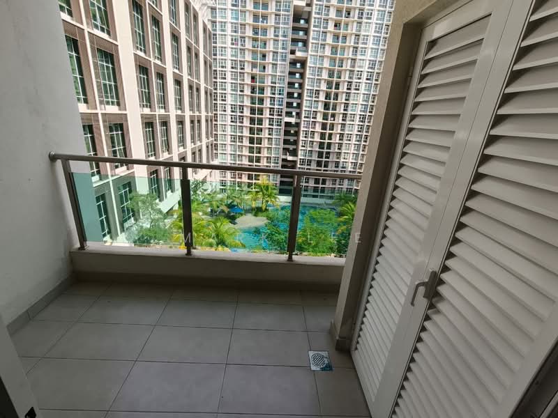 Condominium for Rent at Mutiara Ville - Mark Lee - Balcony - PropertyGuru.com.my