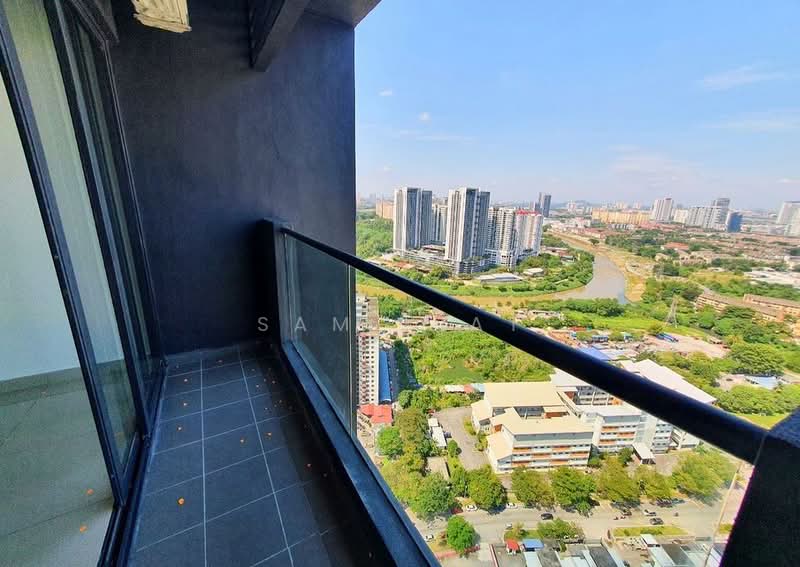Service Residence for Sale at Aera Residence - SAM KIAT - Balcony - PropertyGuru.com.my