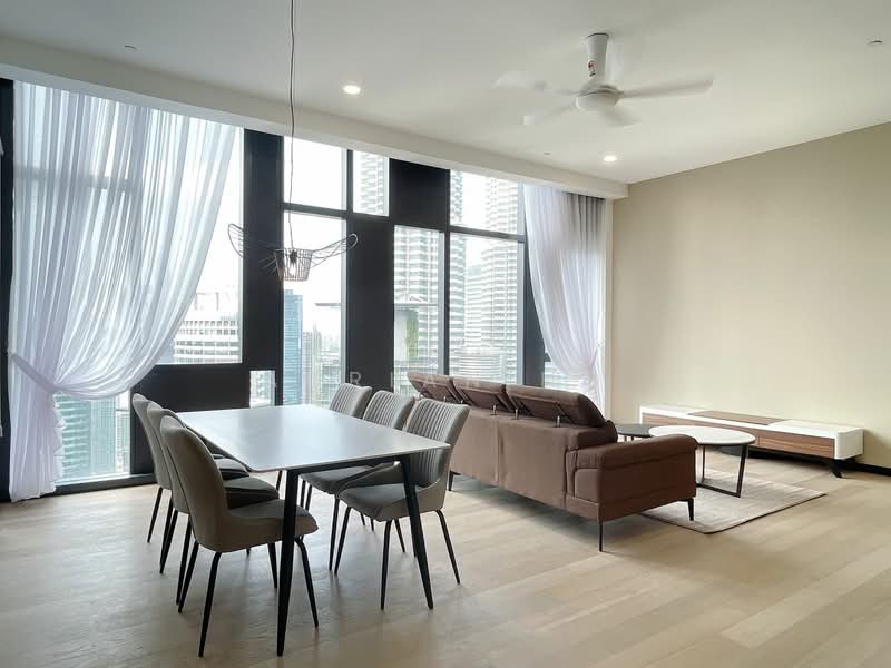 Service Residence for Rent at Star Residences Three - Adrian Ng - Living Room - PropertyGuru.com.my