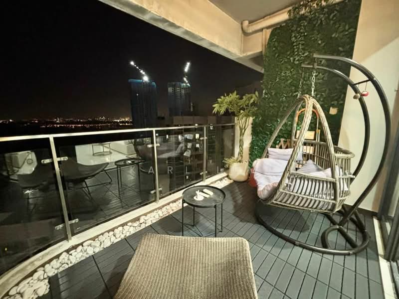 Condominium for Rent at Amberside @ Country Garden Danga Bay - Karl Lim - Balcony - PropertyGuru.com.my