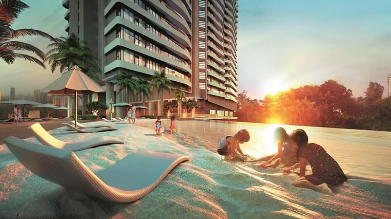 Service Residence for Sale at Cove Residence - CY Liew - Pool - PropertyGuru.com.my