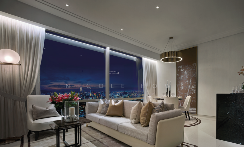 Service Residence for Sale at Windsor Suites @ Pavilion Damansara Heights - Nicole How - Living Room - PropertyGuru.com.my
