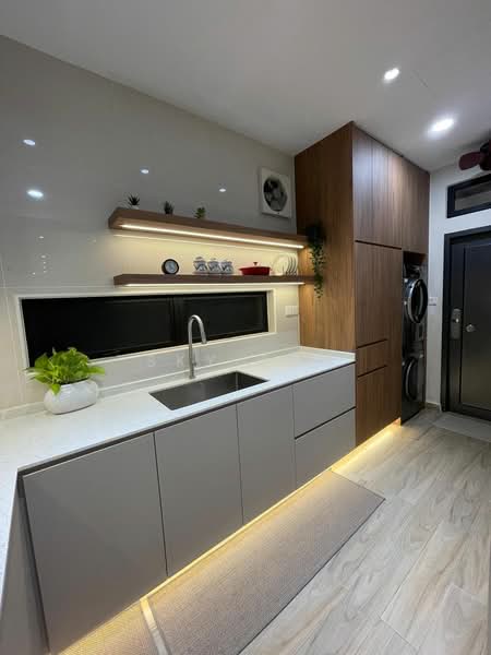 2-storey Terraced House for Sale in Taman Adda Heights (Tebrau) - Sky Tan - Kitchen - PropertyGuru.com.my