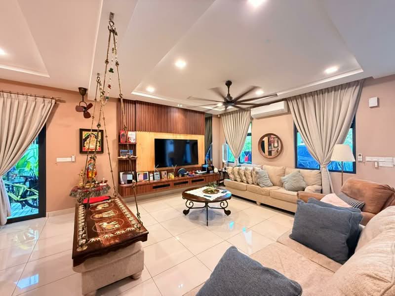 Cluster House for Sale in Taman JP Perdana (Johor Bahru) - Sky Tan - Living Room - PropertyGuru.com.my