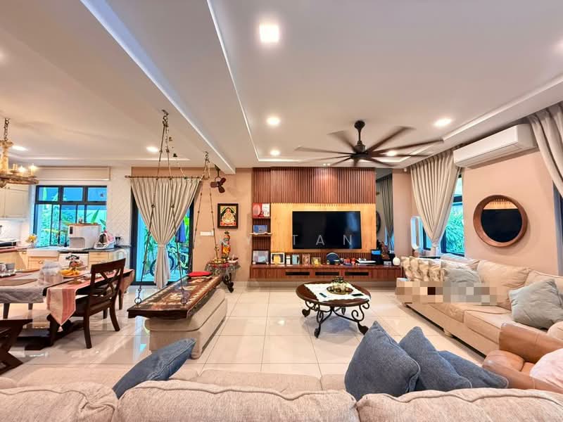 Cluster House for Sale in Taman JP Perdana (Johor Bahru) - Sky Tan - Living Room - PropertyGuru.com.my