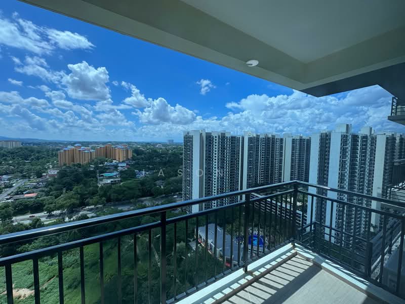 Service Residence for Rent at Country Garden Central Park - Jason Fam - Balcony - PropertyGuru.com.my