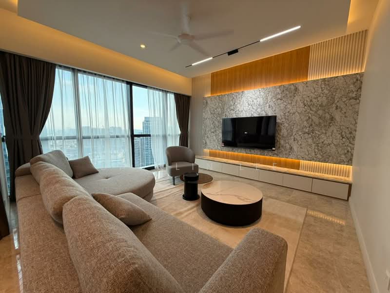 TRX Residences untuk Untuk Disewa - RM 28,000 /bulan, Mac 2026 - Living Room - PropertyGuru.com.my
