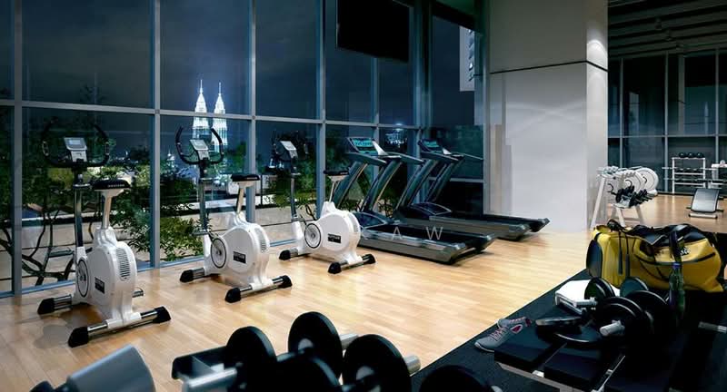 Service Residence for Sale at Lucentia Residences - KC KAW - Gym - PropertyGuru.com.my