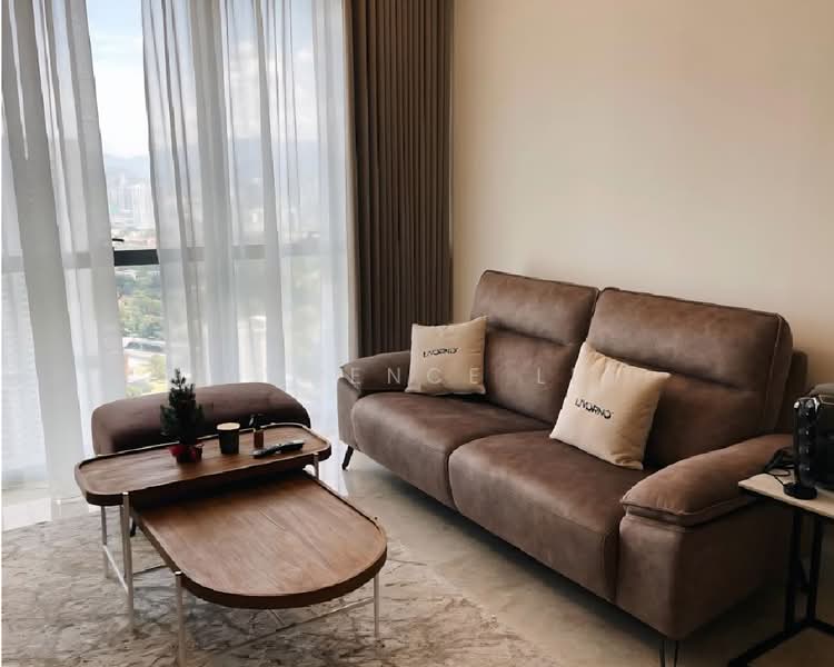 Service Residence for Rent at TRX Residences - Lawrence Lee - Living Room - PropertyGuru.com.my
