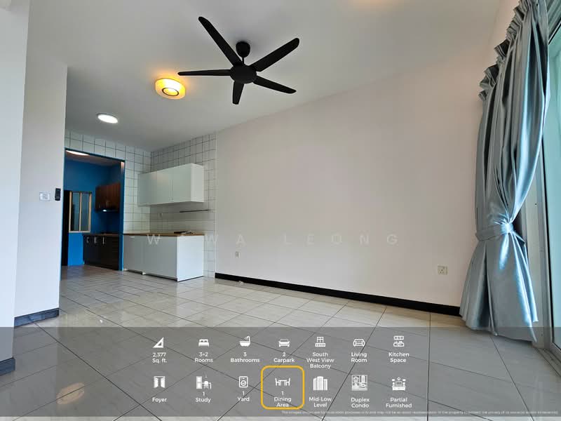 Condominium for Rent at Armanee Terrace - Wawa Leong - Living Room - PropertyGuru.com.my