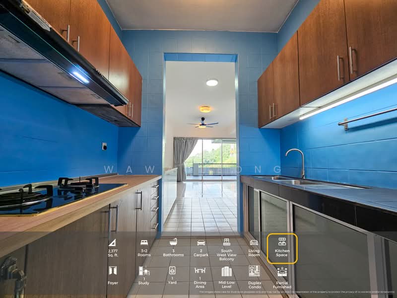 Condominium for Rent at Armanee Terrace - Wawa Leong - Kitchen - PropertyGuru.com.my