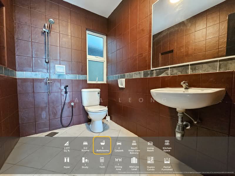 Condominium for Rent at Armanee Terrace - Wawa Leong - Bathroom - PropertyGuru.com.my