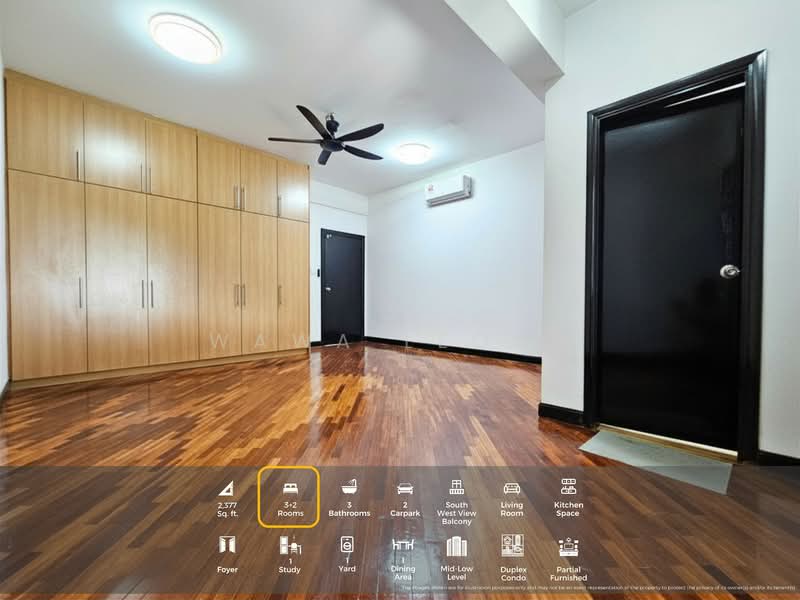 Condominium for Rent at Armanee Terrace - Wawa Leong - Study - PropertyGuru.com.my