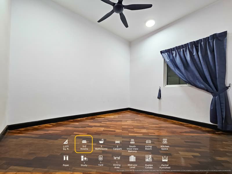 Condominium for Rent at Armanee Terrace - Wawa Leong - Living Room - PropertyGuru.com.my