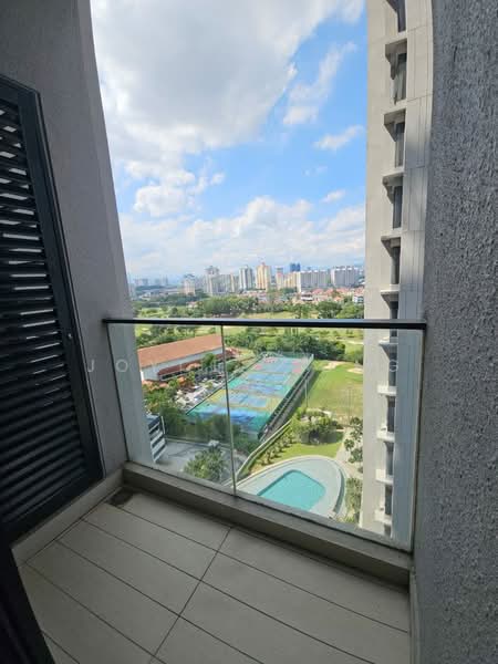 Service Residence for Rent at Twin Arkz - Joyce Tiong - Balcony - PropertyGuru.com.my