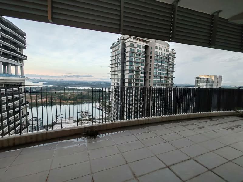 Service Residence for Rent at Encorp Marina - Shao Qi - Balcony - PropertyGuru.com.my