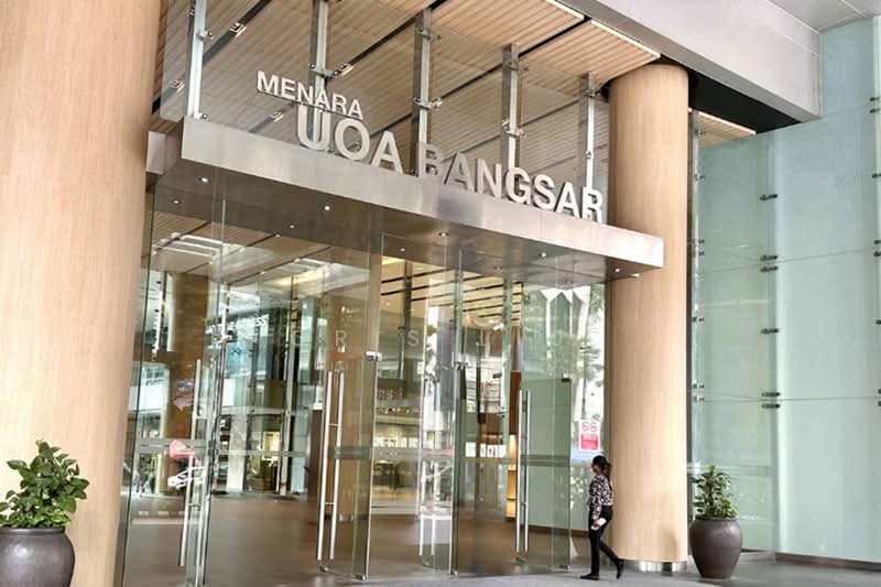 Menara UOA Bangsar untuk Untuk Disewa - RM 16,814 /bulan, Mac 2026 - Entrance - PropertyGuru.com.my
