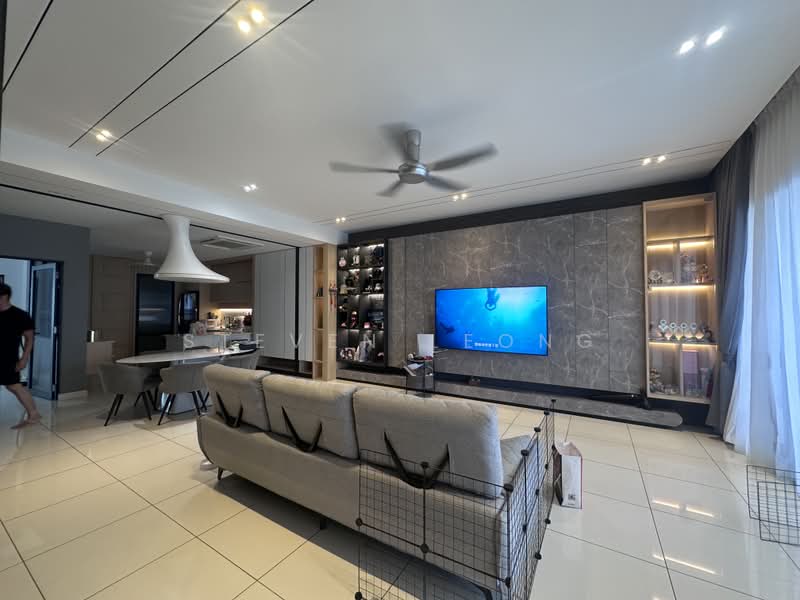 Semi-Detached House for Sale in Denai Alam (Shah Alam) - Steven Leong - Living Room - PropertyGuru.com.my