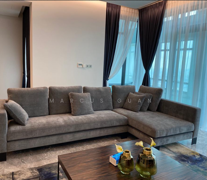 Four Seasons Place untuk Untuk Dijual - RM 25,500,000, Mac 2026 - Living Room - PropertyGuru.com.my