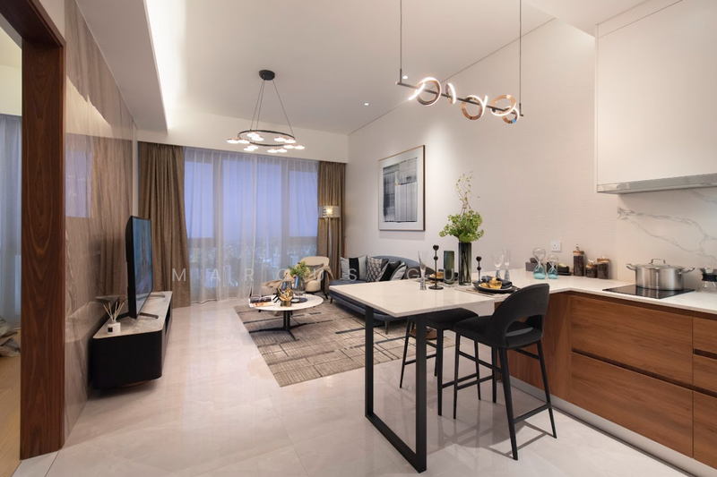 Service Residence for Sale at Core Residence @ TRX - Marcus Guan - Living Room - PropertyGuru.com.my