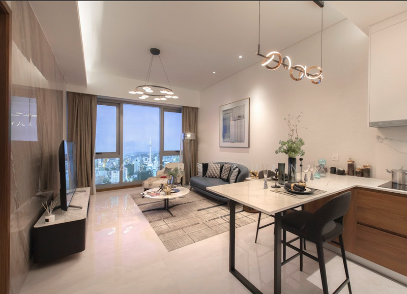 Service Residence for Sale at Core Residence @ TRX - Marcus Guan - Living Room - PropertyGuru.com.my