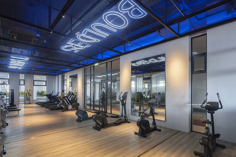 Service Residence for Sale at AraTre' Residences - Vitas Tan - Gym - PropertyGuru.com.my