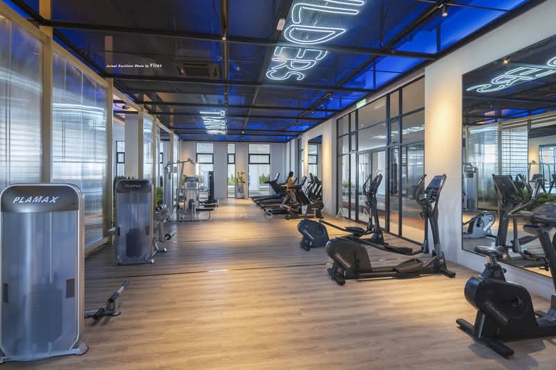 Service Residence for Sale at AraTre' Residences - Vitas Tan - Gym - PropertyGuru.com.my