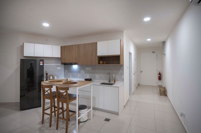 Service Residence for Sale at AraTre' Residences - Vitas Tan - Kitchen - PropertyGuru.com.my