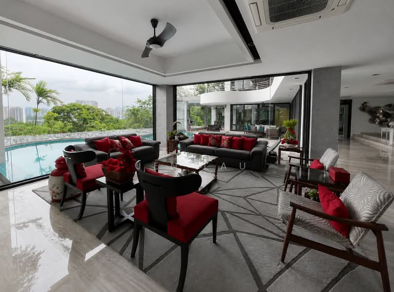 Bungalow House for Sale in Taman Tunku (Bukit Tunku (Kenny Hills)) - Jen Lau - Living Room - PropertyGuru.com.my
