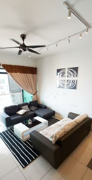 Condominium for Rent at The LIGHT COLLECTION II - Low Han Boon - Living Room - PropertyGuru.com.my