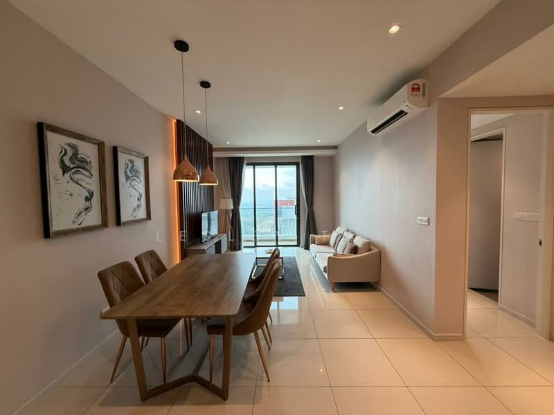 Kondominium untuk Disewa di The Elysia Park Residence - Lesley Tan - Living Room - PropertyGuru.com.my