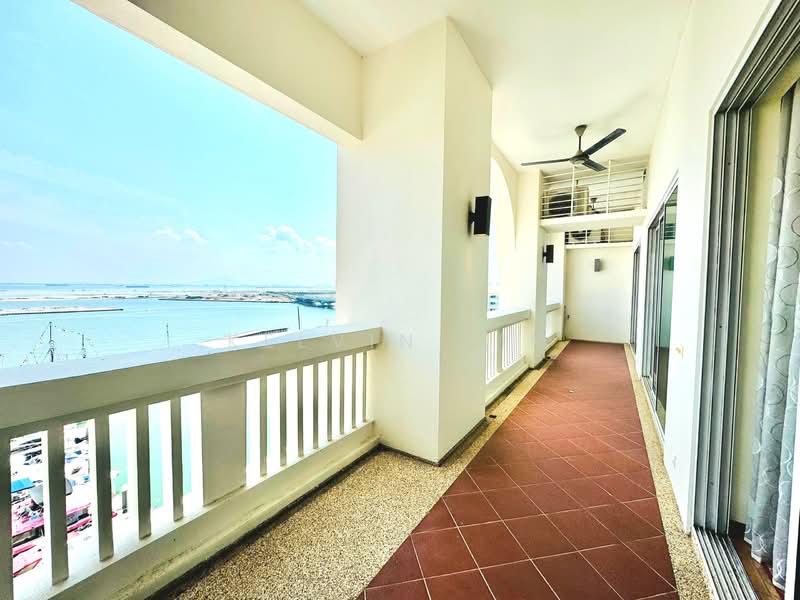 Straits Quay (The Suites at Waterside) untuk Untuk Dijual - RM 1,580,000, Mac 2026 - Balcony - PropertyGuru.com.my