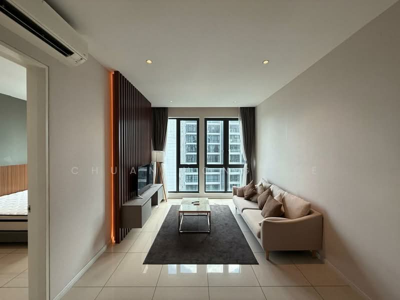 Kondominium untuk Disewa di The Elysia Park Residence - Chuan Hong Kee - Living Room - PropertyGuru.com.my