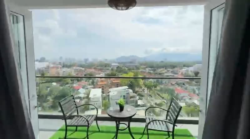 Condominium for Rent at Codrington Residence - Kaze Kang - Balcony - PropertyGuru.com.my