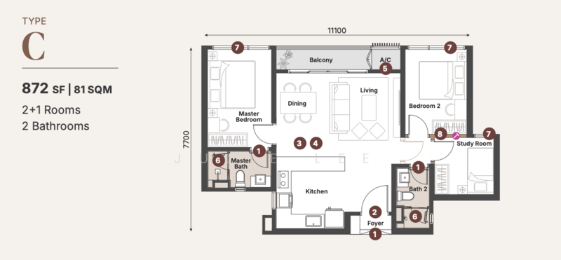 Sunway Cochrane untuk Untuk Dijual - RM 985,000, Apr 2026 - PropertyGuru.com.my