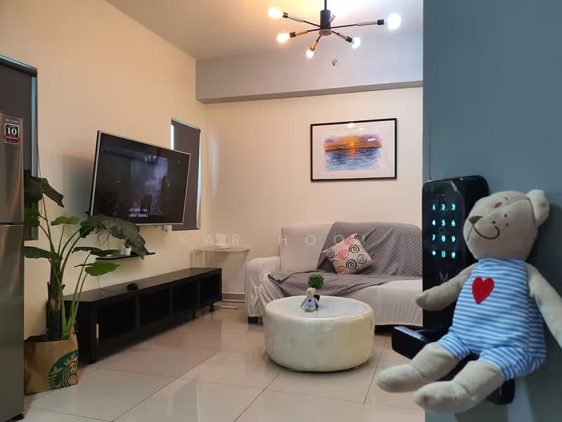 Service Residence for Rent at HYVE - Kar Hooi - Living Room - PropertyGuru.com.my