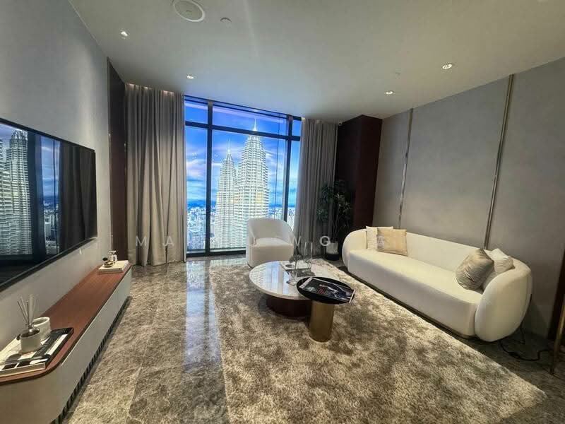 Service Residence for Sale at CloutHaus Residences - Marcus Guan - Living Room - PropertyGuru.com.my