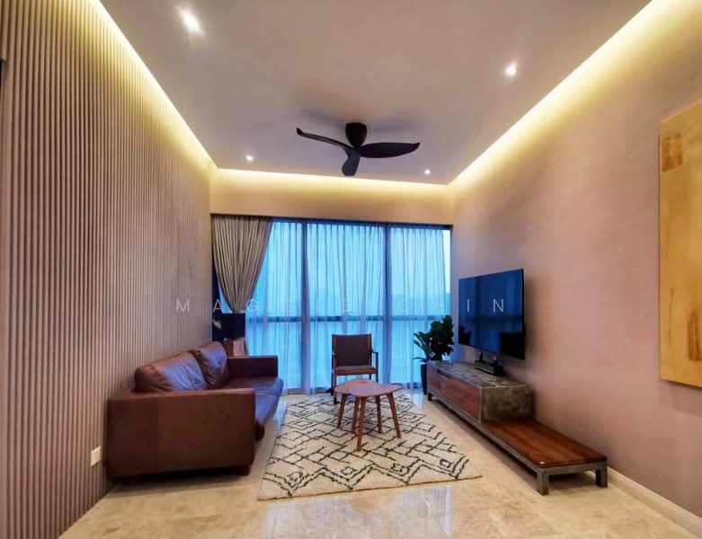 Service Residence for Rent at TRX Residences - Maggie Chin - Living Room - PropertyGuru.com.my