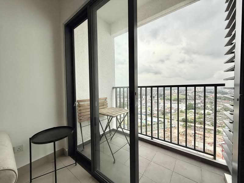 Service Residence for Sale at Uptown Residences - Alif Saad - Balcony - PropertyGuru.com.my