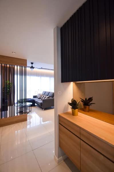 Service Residence for Rent at Societe - Edison . - Living Room - PropertyGuru.com.my