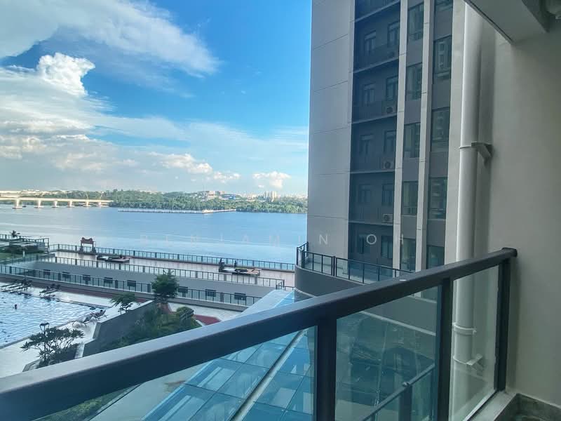 R&F Princess Cove Phase 2-Seine Region untuk Untuk Disewa - RM 3,000 /bulan, Mac 2026 - Balcony - PropertyGuru.com.my