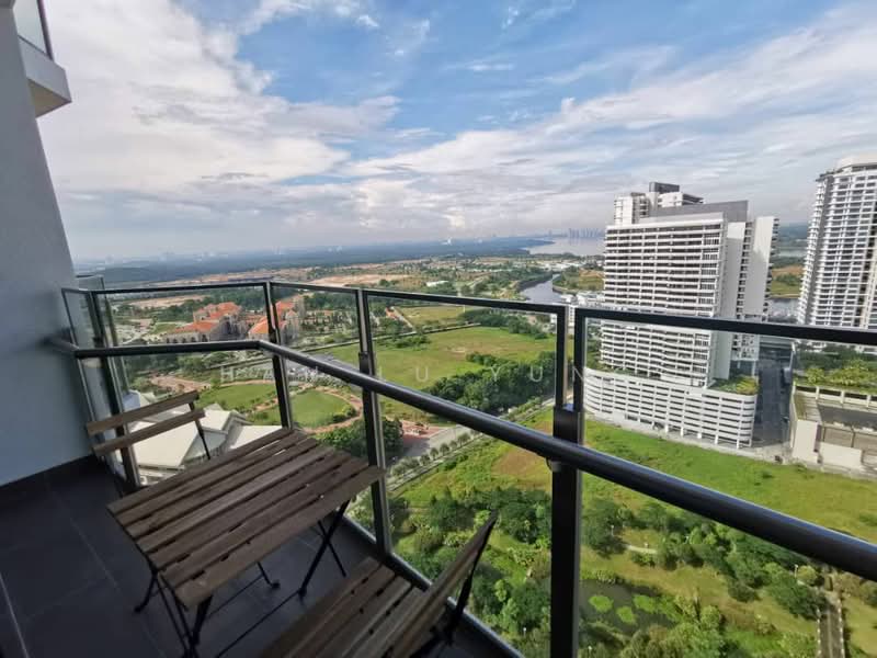 Apartment for Rent at Almas - Han Lu Yung - Balcony - PropertyGuru.com.my