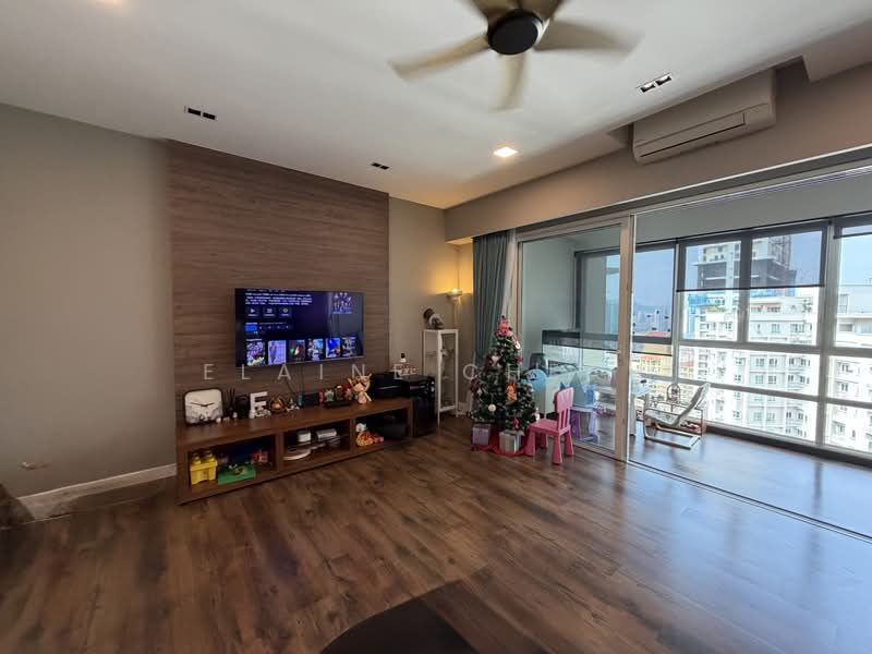 Condominium for Sale at Kiaraville - Elaine Cheah - Living Room - PropertyGuru.com.my