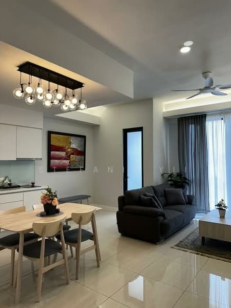 Servis Apartment untuk Disewa di The Sentral Suites - Stefanie Yii - Living Room - PropertyGuru.com.my