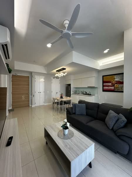 Servis Apartment untuk Disewa di The Sentral Suites - Stefanie Yii - Living Room - PropertyGuru.com.my