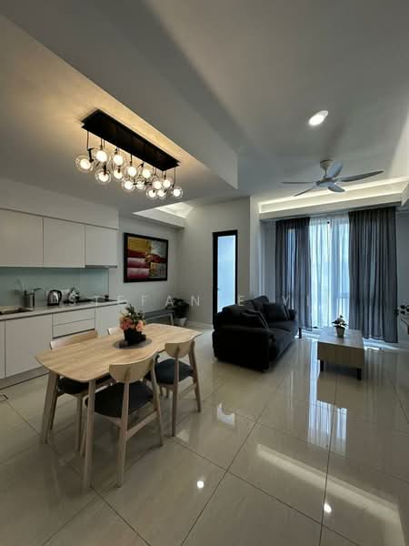 Servis Apartment untuk Disewa di The Sentral Suites - Stefanie Yii - Living Room - PropertyGuru.com.my